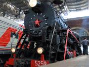 Прибытие поезда Золотой Орел - Транс-сибирский экспресс на Казанский вокзал